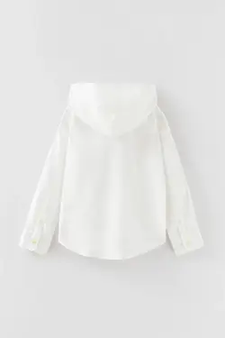 پیراهن پسرانه سفید زارا