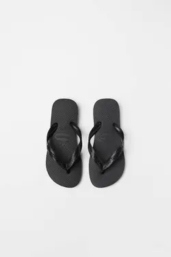 دمپایی پسرانه مشکی زارا