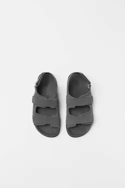 کفش کتانی|دمپایی پسرانه خاکستری زارا