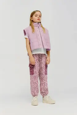 شلوار اسلش دخترانه صورتی زارا