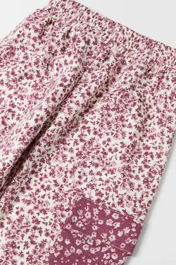 شلوار اسلش دخترانه صورتی زارا