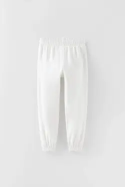 شلوار اسلش دخترانه سفید زارا