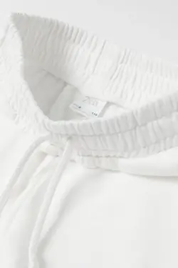 شلوار اسلش دخترانه سفید زارا