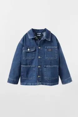 جلیقه پافر دخترانه آبی زارا