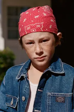 جلیقه پافر دخترانه آبی زارا