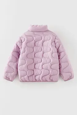 جلیقه پافر دخترانه صورتی زارا