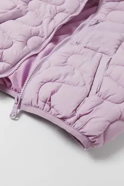 جلیقه پافر دخترانه صورتی زارا