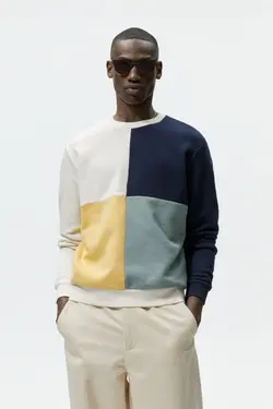 سویشرت|هودی مردانه چند رنگ زارا