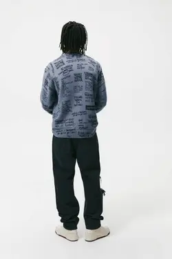 پلیور مردانه آبی زارا