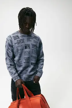 پلیور مردانه آبی زارا