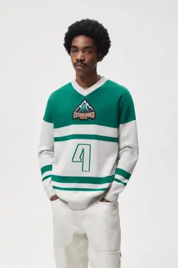 پلیور مردانه فیروزه ای زارا