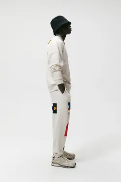 شلوار جاگر مردانه سفید زارا