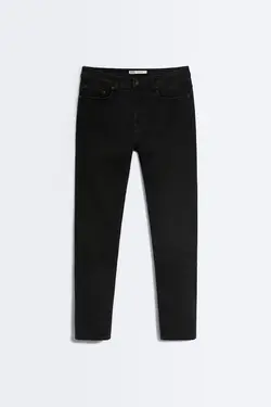 شلوار جین جذب مردانه خاکستری زارا