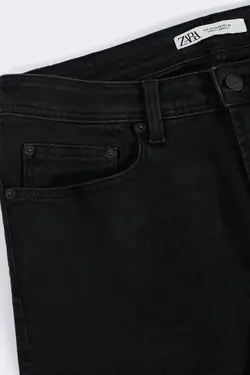 شلوار جین جذب مردانه خاکستری زارا