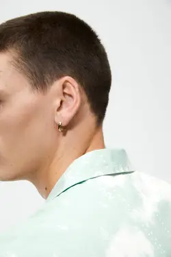 پیراهن آستین کوتاه مردانه سبز زارا