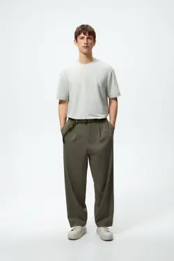 تی شرت آستین کوتاه مردانه  زارا