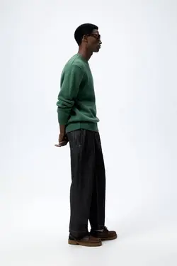 پلیور مردانه سبز زارا