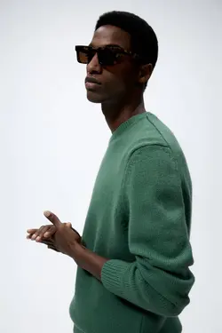 پلیور مردانه سبز زارا