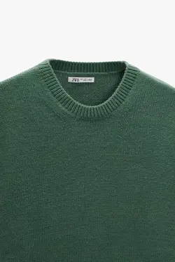 پلیور مردانه سبز زارا