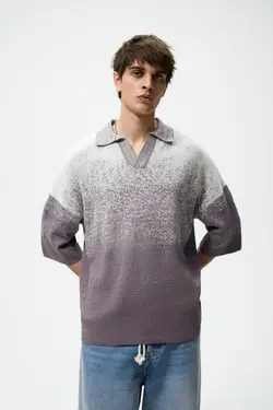 پولوشرت مردانه بنفش زارا