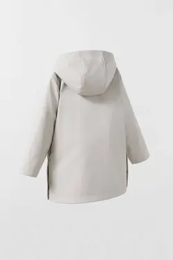 کاپشن خلبانی پسرانه خاکستری زارا