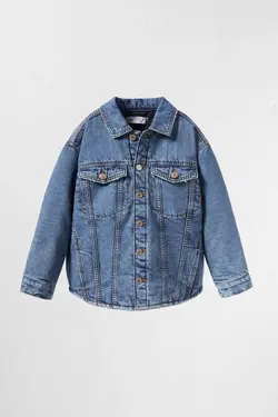 کاپشن خلبانی پسرانه آبی زارا