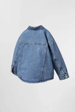 کاپشن خلبانی پسرانه آبی زارا