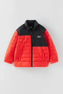 کاپشن خلبانی پسرانه نارنجی زارا