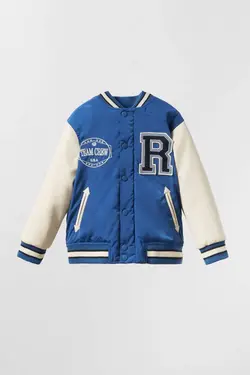 کاپشن خلبانی پسرانه آبی زارا