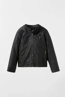 کاپشن خلبانی پسرانه مشکی زارا