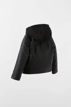 کاپشن خلبانی پسرانه مشکی زارا