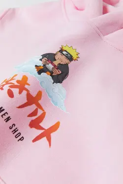 سویشرت|هودی دخترانه صورتی زارا