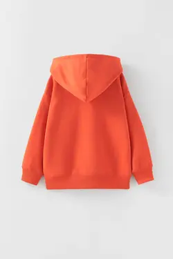 سویشرت|هودی دخترانه نارنجی زارا