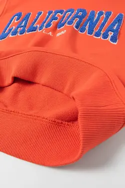 سویشرت|هودی دخترانه نارنجی زارا