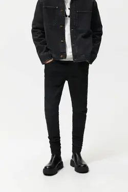 شلوار جاگر مردانه مشکی زارا