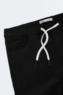 شلوار جاگر مردانه مشکی زارا