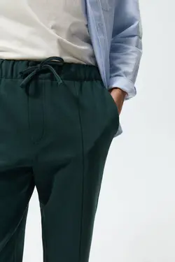 شلوار جاگر مردانه سبز زارا