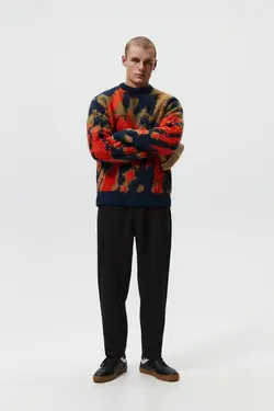 شلوار جاگر مردانه مشکی زارا