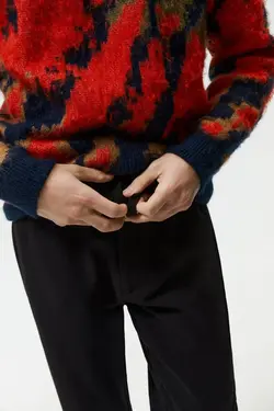 شلوار جاگر مردانه مشکی زارا