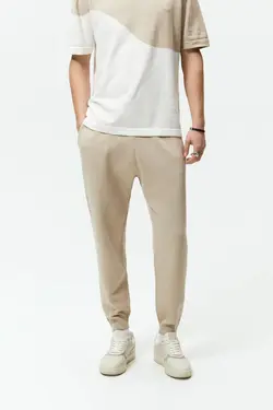 شلوار جاگر مردانه بژ زارا