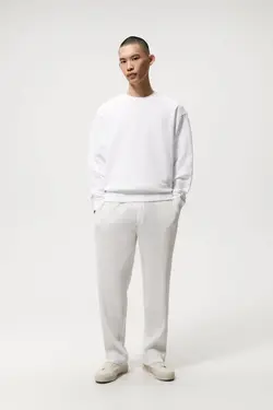 شلوار جاگر مردانه سفید زارا