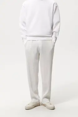 شلوار جاگر مردانه سفید زارا