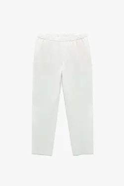 شلوار جاگر مردانه سفید زارا