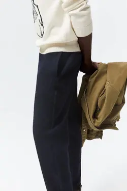 شلوار جاگر مردانه آبی زارا