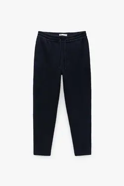 شلوار جاگر مردانه آبی زارا