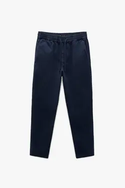 شلوار جاگر مردانه سرمه ای زارا