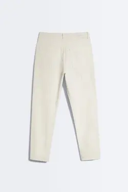 شلوار جین ریلکس فیت مردانه سفید زارا