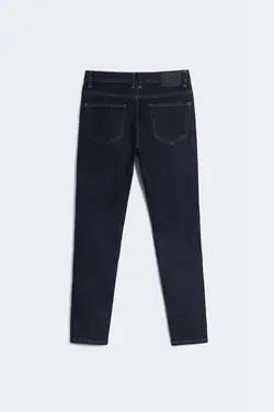 شلوار جین اسلیم فیت مردانه آبی زارا