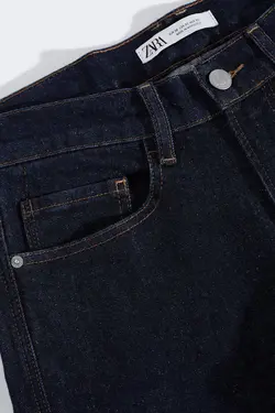 شلوار جین اسلیم فیت مردانه آبی زارا