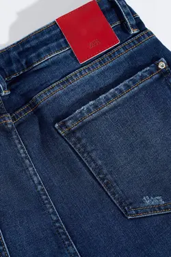 شلوار جین جذب مردانه آبی زارا